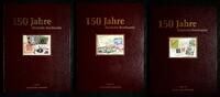 Deutschland '150 Jahre Deutsche Briefmarke' Jubiläumsedition in 3 Bänden -