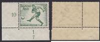 Deutsches Reich 6 Pfg. Sommerolympiade Berlin Fußballspieler mit Formnummer 7