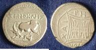 Griechenland - Illyrien Drachme Dyrrachium - Ar-Drachme 'säugende Kuh', Rv. 'stilisierte Blüte' -