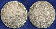 Polen 6 Groschen Sigismund III./Zygmunt III. WAZA Marienburg 6 Groszy -