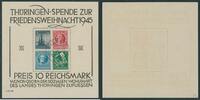 Sowjetische Besatzungszone 10 RM 1945 Th&uuml;ringen 'Gro&szlig;er Weihnachtsblock'... 796.75 US$  +  11.55 US$ shipping