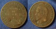 Frankreich 5 Cent. 1853 'Visite de Napol&eacute;on III &agrave; la Bourse' s 17.32 US$  +  6.93 US$ shipping