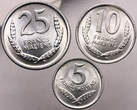 Mali 5, 10, 25 Francs 1961 BU
