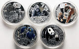 Niue 10 x 1 Dollar 2014 Endangered Animal Proof