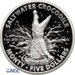 Australia, Elizabeth II 5 Dollars 2016 Saltwater Crocodile NGC PF 69 Ultra Cameo