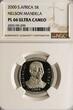 South Africa 5 Rand 2000 Nelson Mandela NGC PL 66 Ultra Cameo