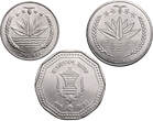 Bangladesh 1, 2, 5 Taka 2012-2013 UNC