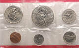 USA Mint Coin Set 1977 D 6 pcs UNC