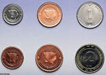 Bosnia and Herzegovina Set of circulation coins 1998 - 2005 UNC