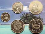 Solomon Islands Set of circulation coins 2005 UNC