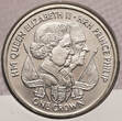 Isle of Man Crown 2011 UNC