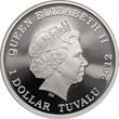 Tuvalu 1 Dollar 2012 Dragons of Legend - Chinese Dragon BU