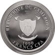 Cameroon, Republic 1000 (CFA) Francs 2012 Chinese Zodiac - Year of the Dragon Proof