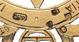 Great Britain, London Masonic lodge medal badge 1883 Si Talia Jungere Possis Sit Tibi Scire Satis XF