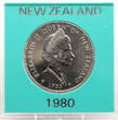 New Zealand 1 Dollar 1980 Fantail Bird UNC