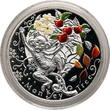 Niue Island 1 Dollar 2016 Monkey Tree / multicolor Proof