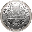 Cameroon, Republic 500 Francs 2017 Apparitions of Fatima UNC