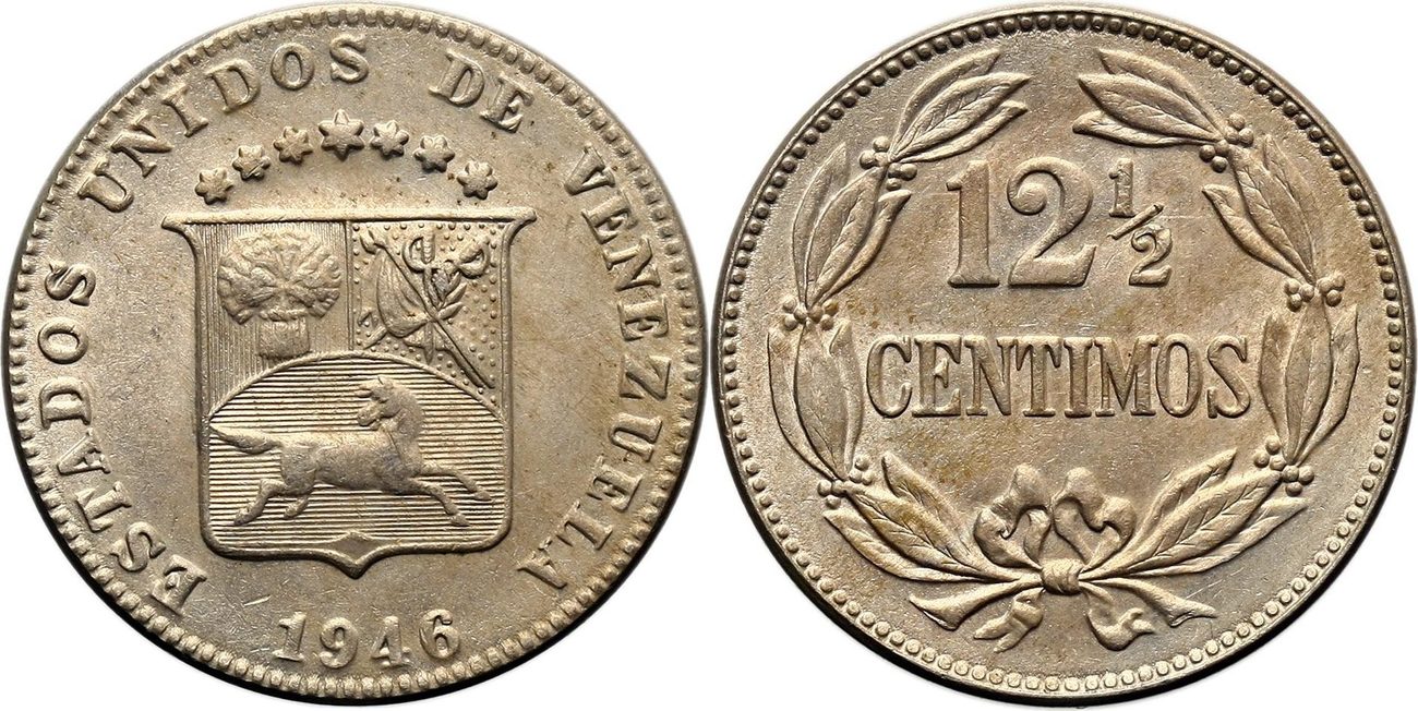 venezuela-12-1-2-centimos-1946-good-xf-ma-shops