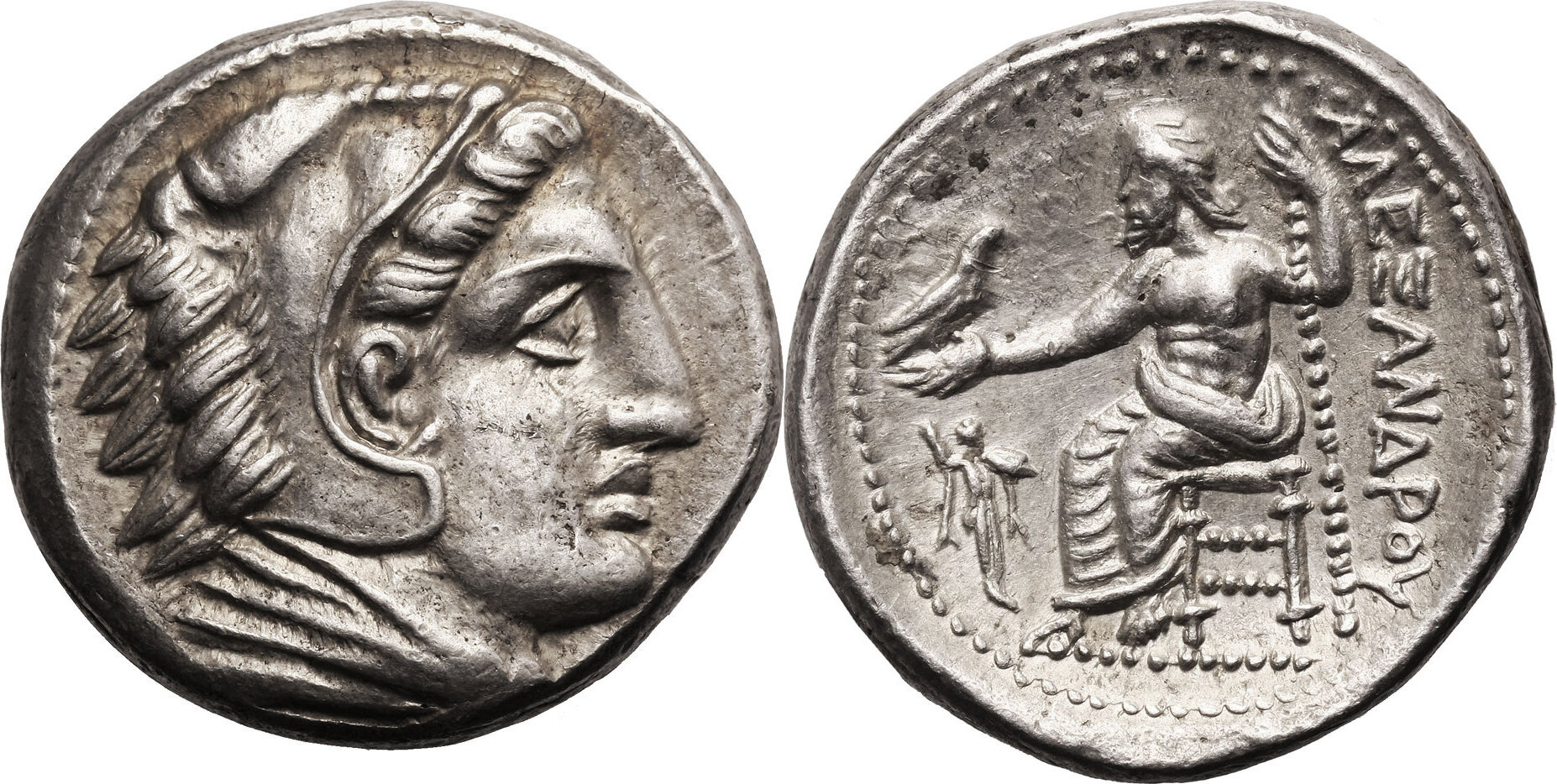 Kingdom of Macedonia AR Tetradrachm 323-320 BC Antipater /Amphipolis ...