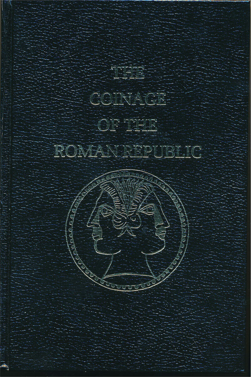 The Coinage of the Roman Republic Catalogue Durst N.Y. 1976 E.E