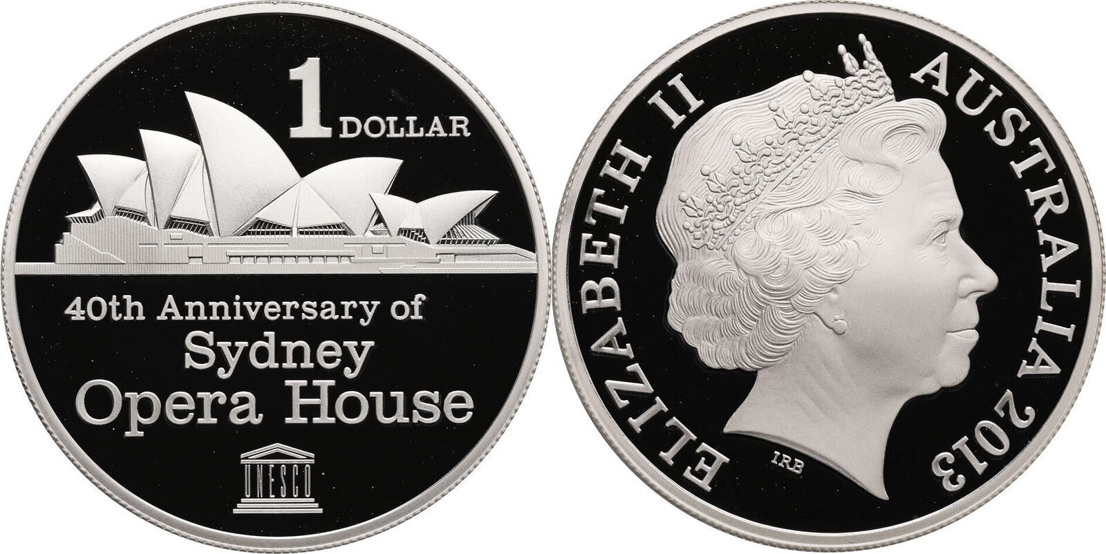 Australia 1 Dollar 2013 Sydney Opera House Proof | MA-Shops