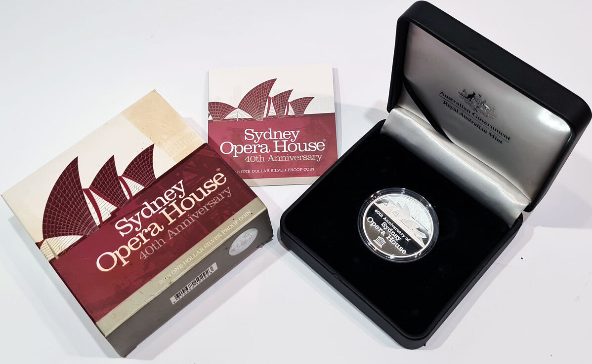 Australia 1 Dollar 2013 Sydney Opera House Proof | MA-Shops
