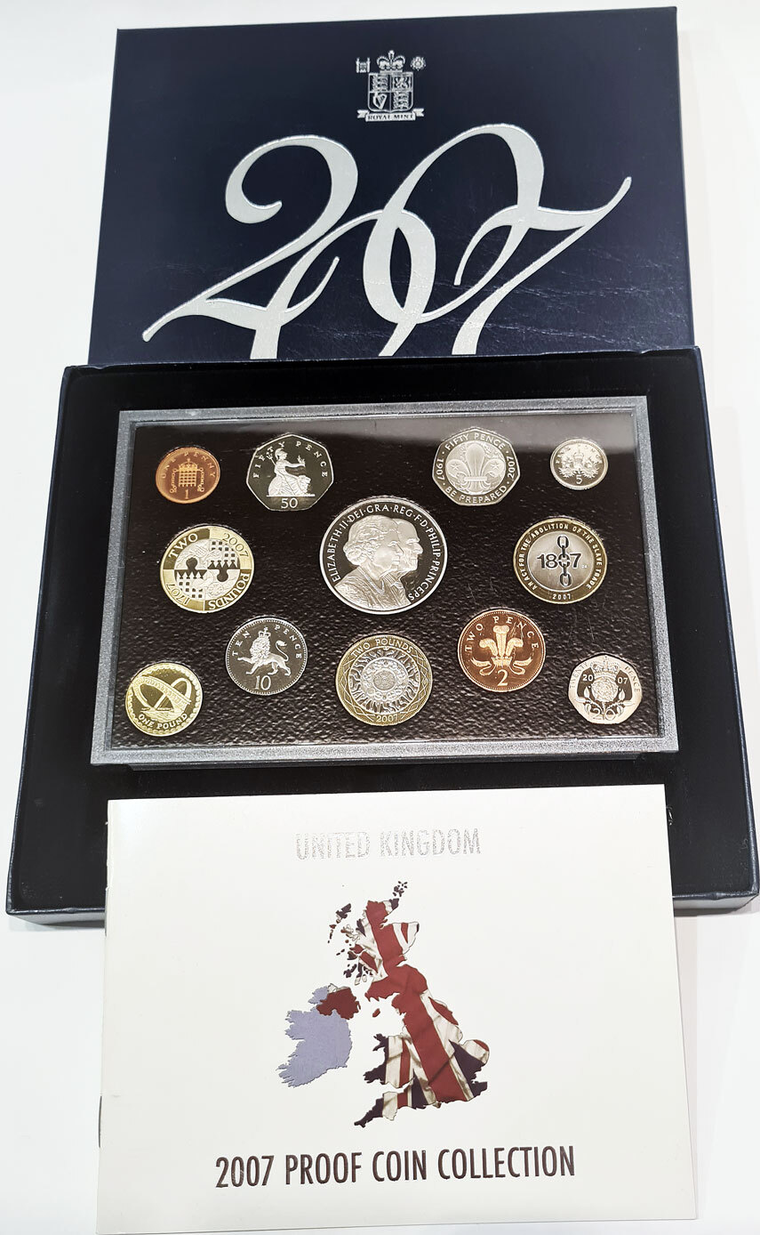 United Kingdom The Royal Mint Proof set 2007 Proof MA Shops