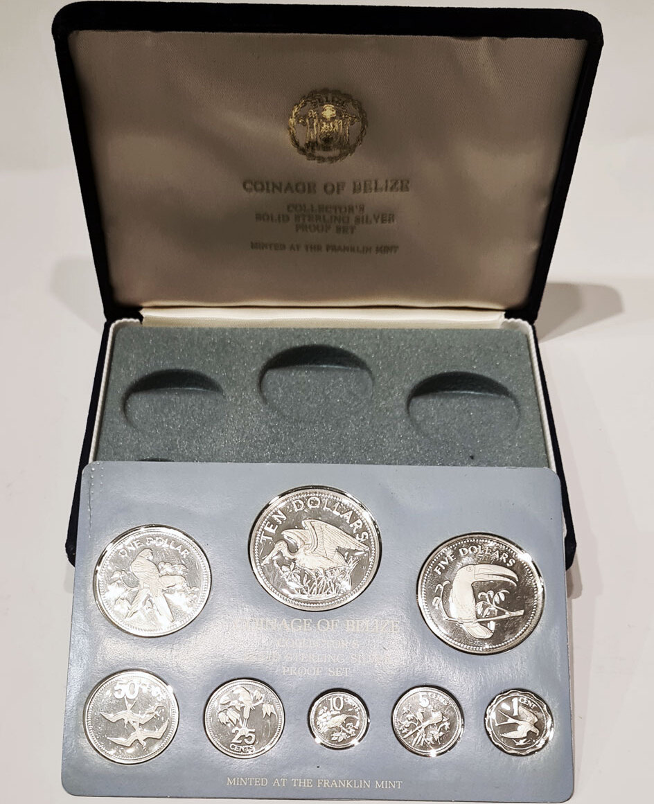 Belize Silver Proof Set 1981 Birds Proof | MA-Shops