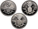 Bahamas 5 Cents 3 pcs. -