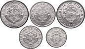 Costa Rica Set 5 coins -