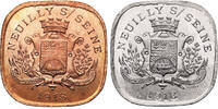 France, Neuilly-sur-Seine 2 x 20 Centimes -