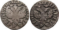 Russia, Peter I 2 x Denga 1704 ss / sch&ouml;n 86.72 US$  +  46.25 US$ shipping