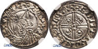 England / Anglo-Saxons Penny, Pointed Helmet type Cnut / Exeter mint / Eadmaer -