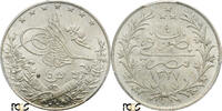 Egypt. Ottoman Empire 5 Qirsh Muhammad V 1909-1914 AD -