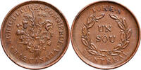 Canada, Lower Canada Un Sou Token Bank of Montreal -