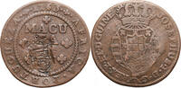 Angola 1 Macuta (2 Macutas) countermark -