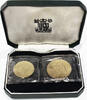 Jamaica Proof Set, 1/2 Penny and 1 Penny -