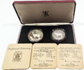 Botswana Proof Set of 5 and 10 Pula World Wildlife Conservation -