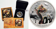Tuvalu 1 Dollar Dragons of Legend - Chinese Dragon -