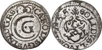 Livonia, Swedish occupation Solidus (Schilling) Karl X Gustav -