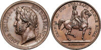 France, Louis Philippe I Medal Tribute to the Duke of Orléans -