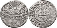 Schleswig-Holstein Schauenburg 1/24 Taler (Groschen) Adolf XIII -