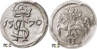 Poland / Lithuania Dwudenar (2 Denars) Zygmunt II August -