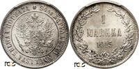 Finland, (Russian occupation) 1 Markka Nicholas II -