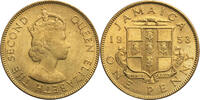 Jamaica 1 Penny Elizabeth II -
