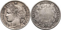 France, Second Republic 5 Francs Paris Mint -