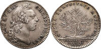 France, Louis XV Silver Jeton Chambre aux Deniers -