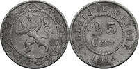 Belgium, German Occupation 25 Centimes -