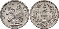 Chile, Republic 5 Centavos Condor -