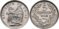 Chile, Republic 5 Centavos Condor -